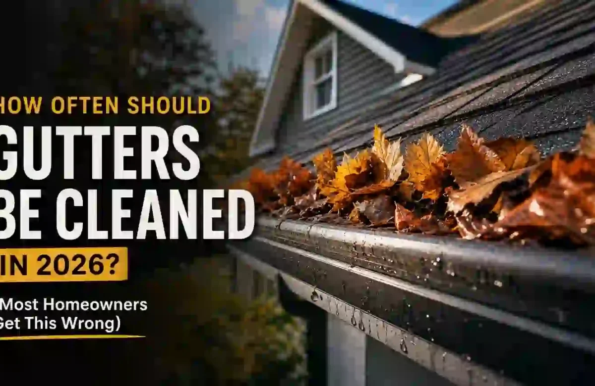 How Often Should Gutters Be Cleaned in 2026 (Most Homeowners Get This Wrong)