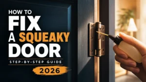 How to Fix a Squeaky Door in 2026: A Beginner's how to fix
