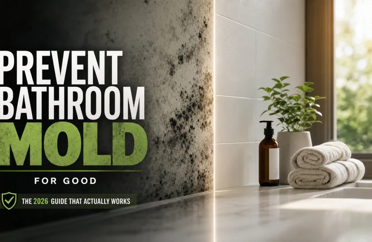 How to Prevent Bathroom Mold for Good: The 2026 Guide That Actually Works
