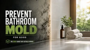 How to Prevent Bathroom Mold for Good: The 2026 Guide That