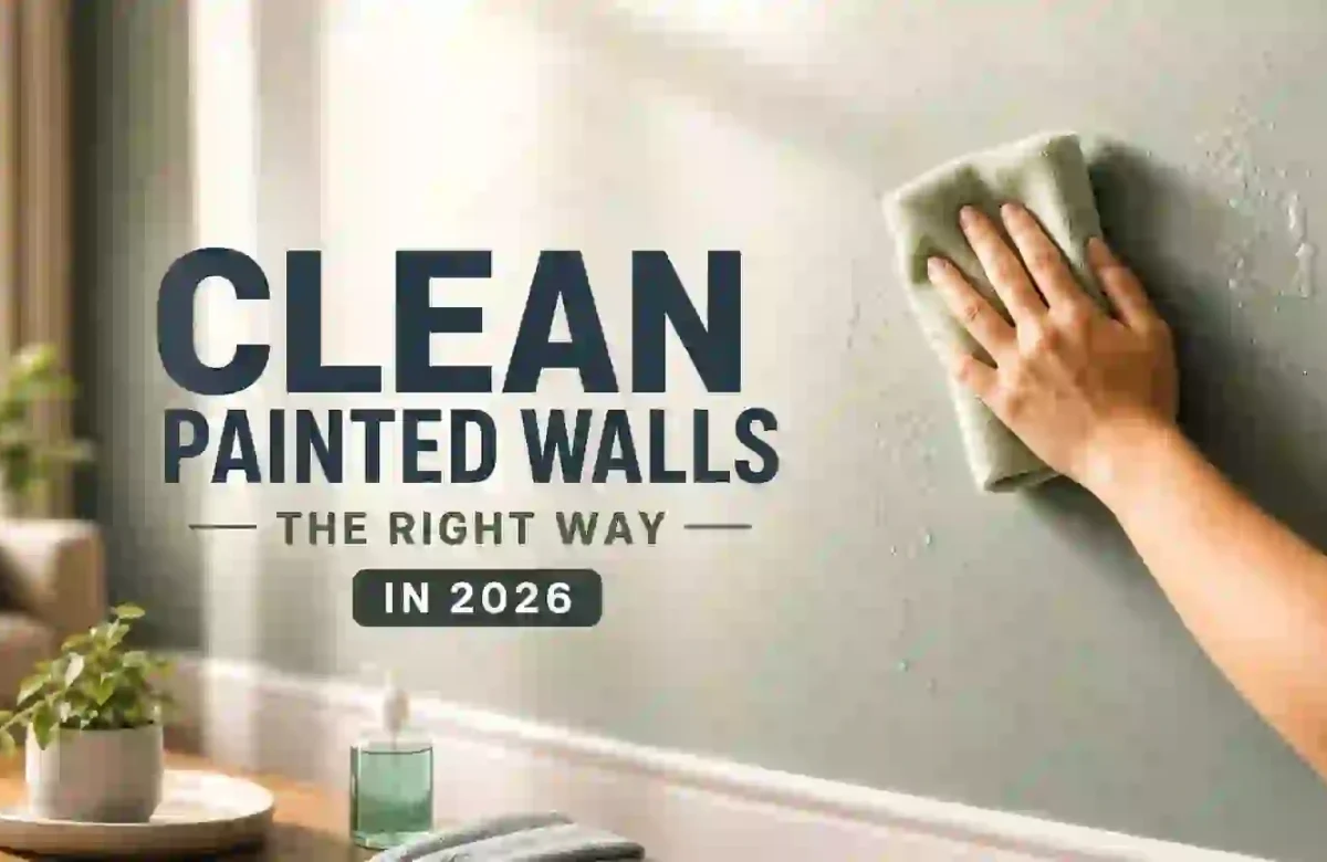 How to Clean Painted Walls the Right Way in 2026