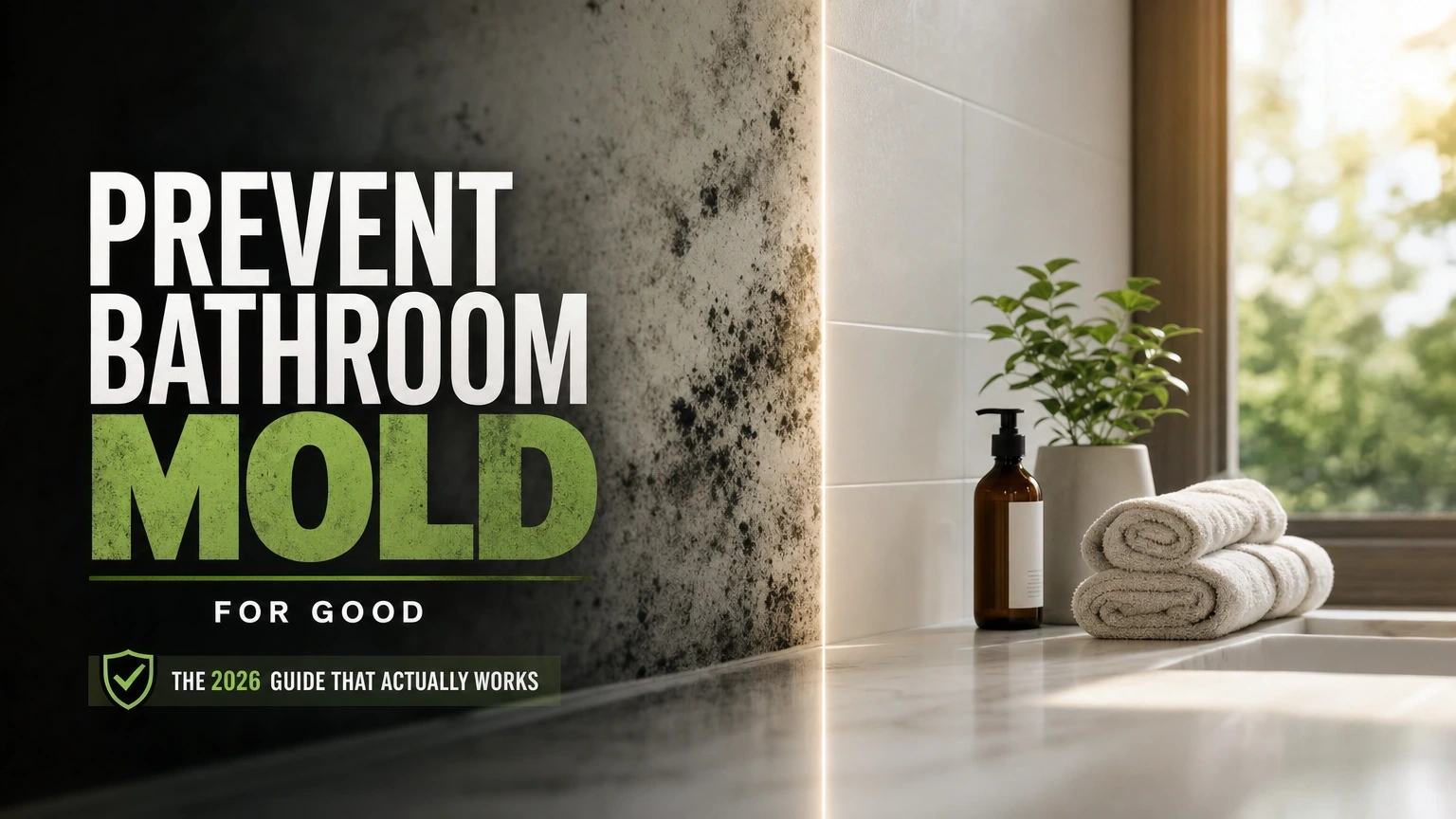 How to Prevent Bathroom Mold for Good: The 2026 Guide That